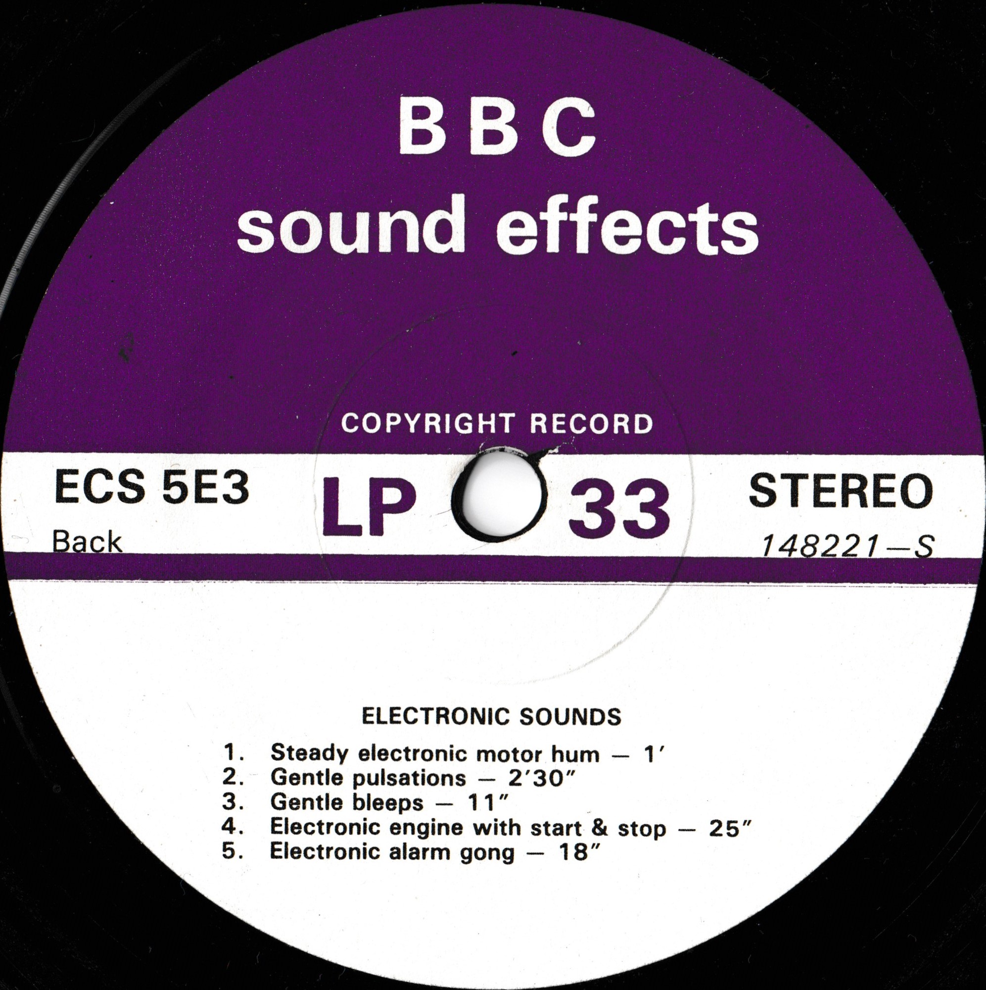 Discographic Part 4C Sound Effects Centre BBC Records Blog & More